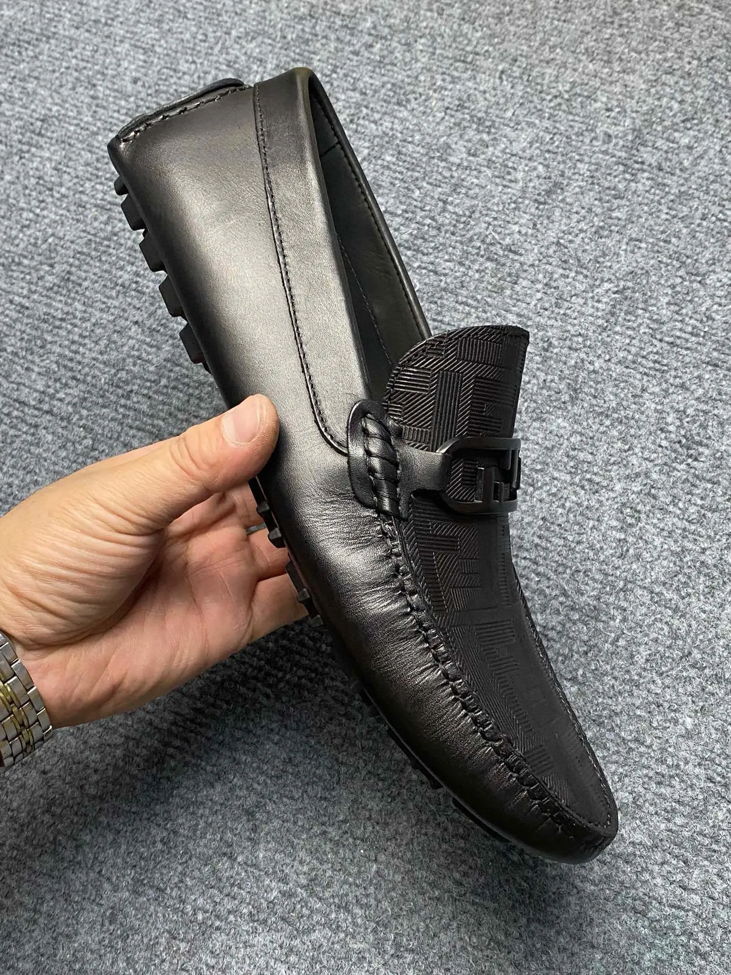 Men's Men's Shoes Men's Men's Shoes 💰700FENDI Fendi Men's Shoes are breathable and comfortable. Original development. Counters copy one to one. Imported cowhide. Niuri. 38 to 44. (can be ordered at 45.46. No returns or exchanges)